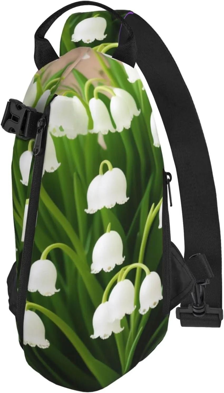 Middle Ages Pattern Sling Bags Crossbody Sling Backpack Travel Hiking Daypack Chest Bag For Man And Women