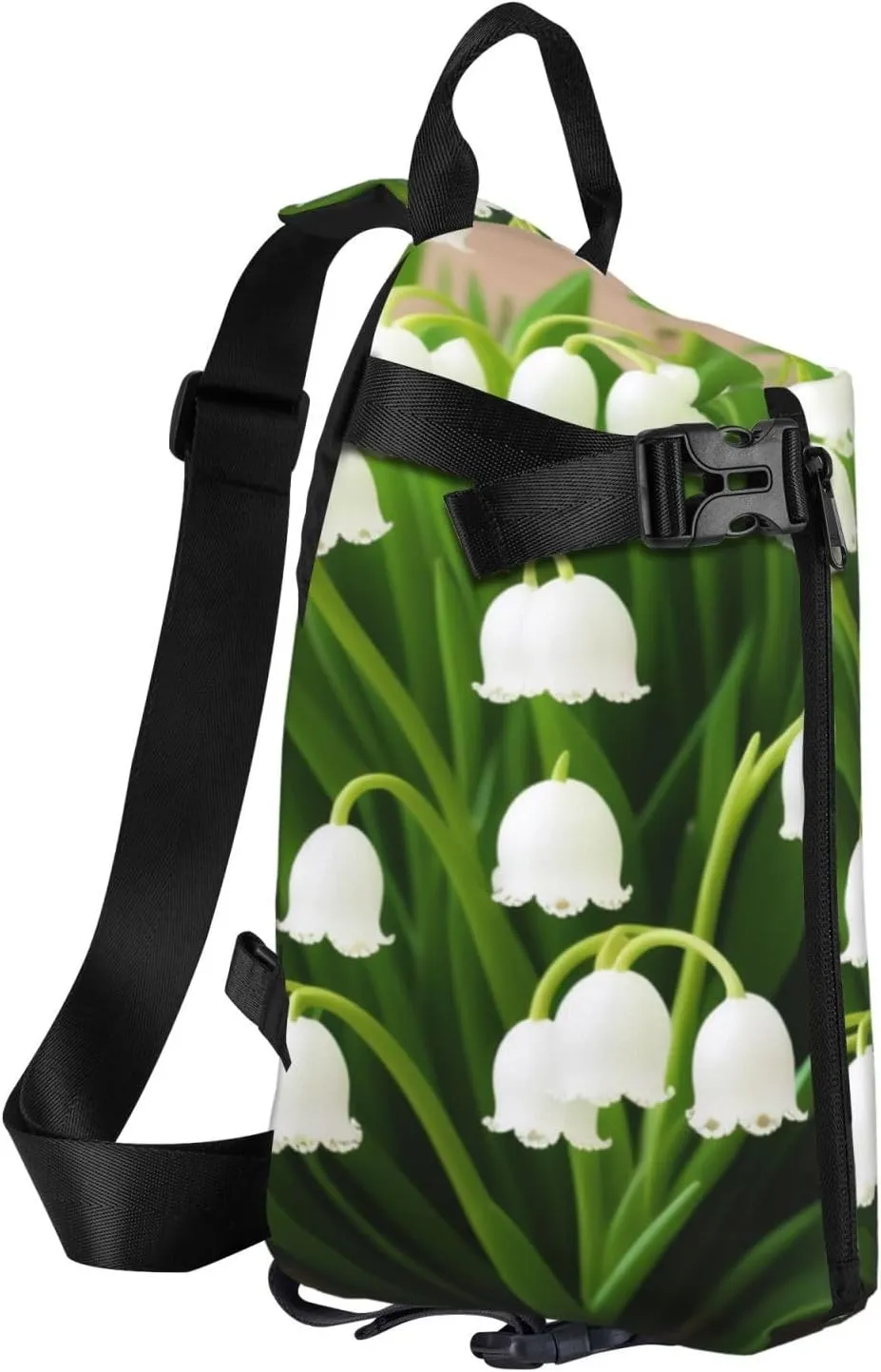 Middle Ages Pattern Sling Bags Crossbody Sling Backpack Travel Hiking Daypack Chest Bag For Man And Women