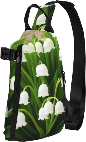 Middle Ages Pattern Sling Bags Crossbody Sling Backpack Travel Hiking Daypack Chest Bag For Man And Women