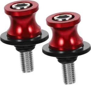 Mikinona Motorcycle Swingarm Spools Screws 10mm Sliders Iron Construction Simple Diy Installati