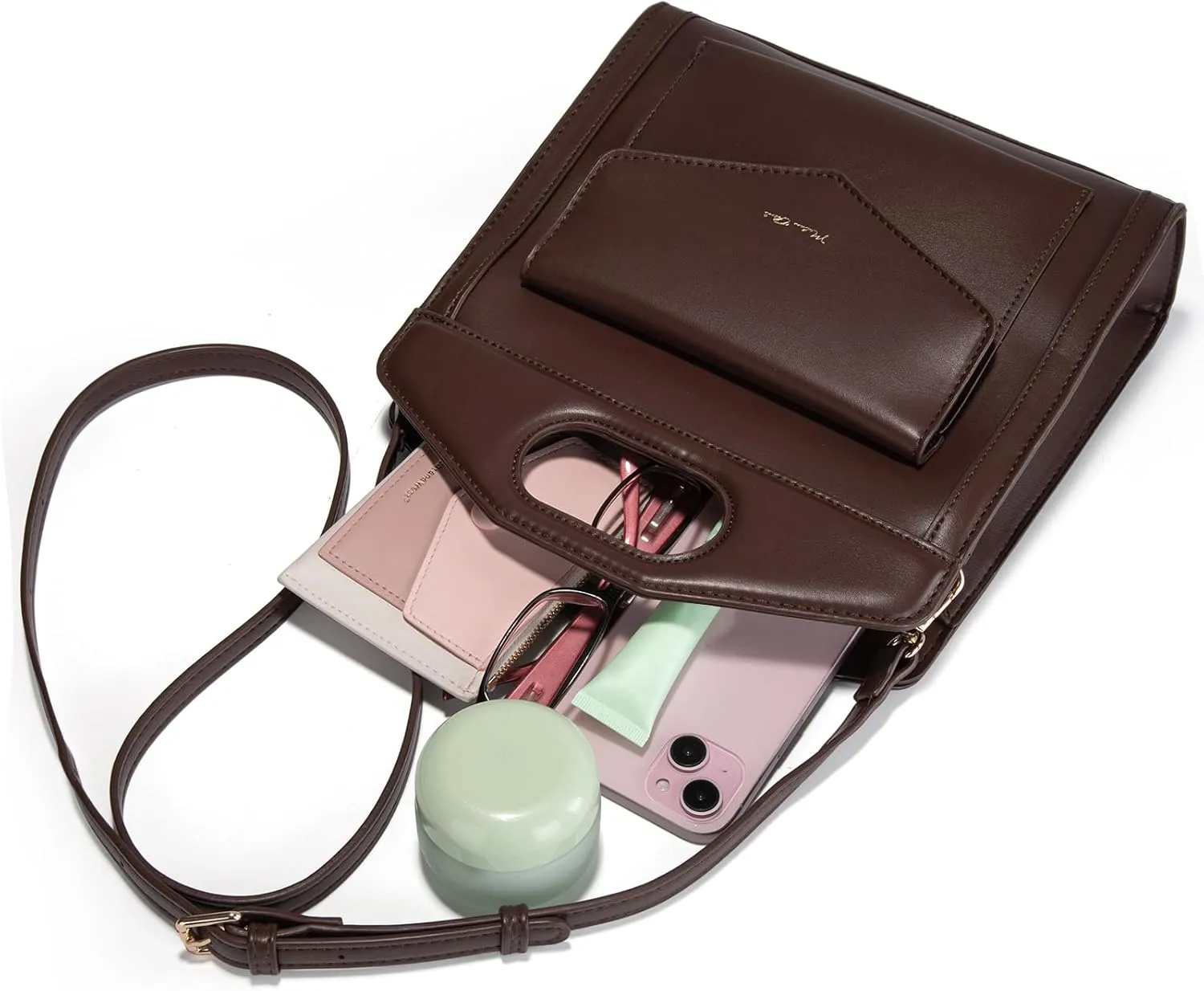 Milan Chiva Crossbody Purses for Women Vintage Mini Satchel Pocket Tote Bag