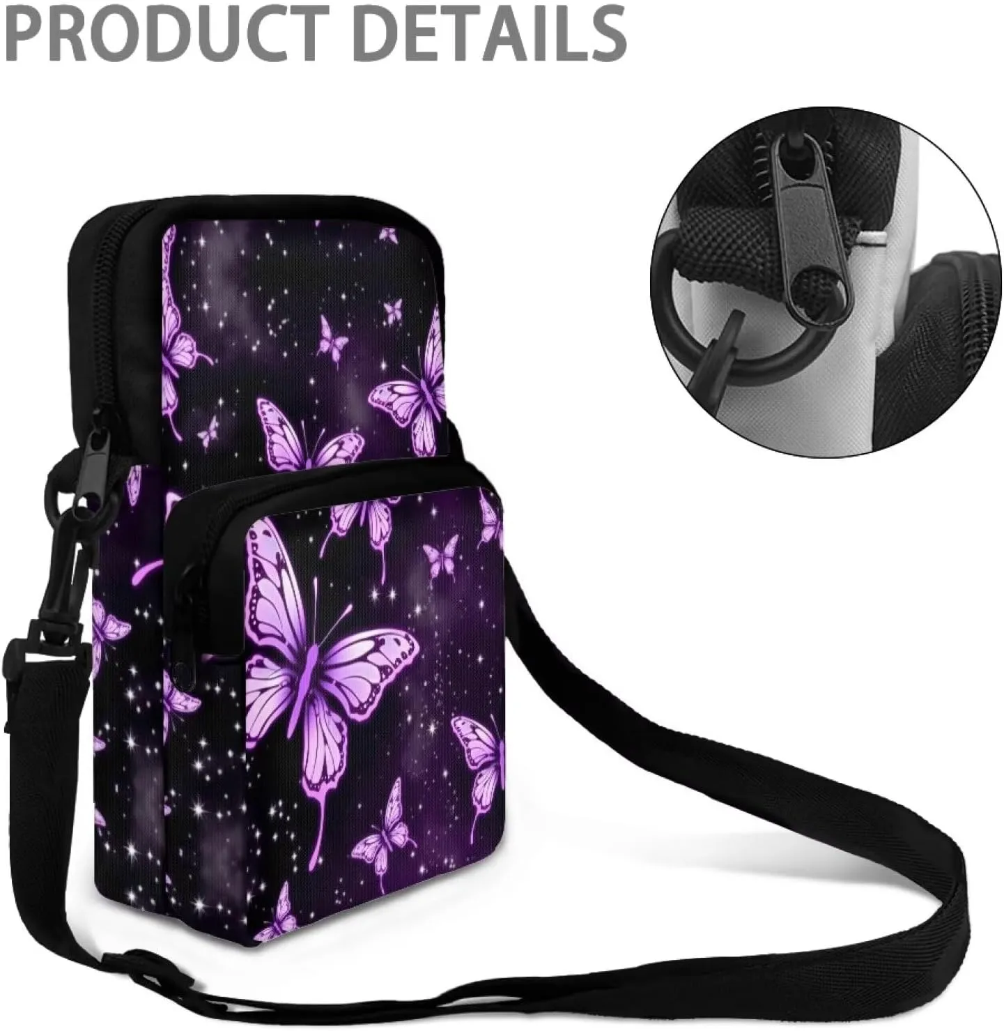 Mini Crossbody Bags for Women Lightweight Messenger Bag Small Phone Purses Cute Sling Bag