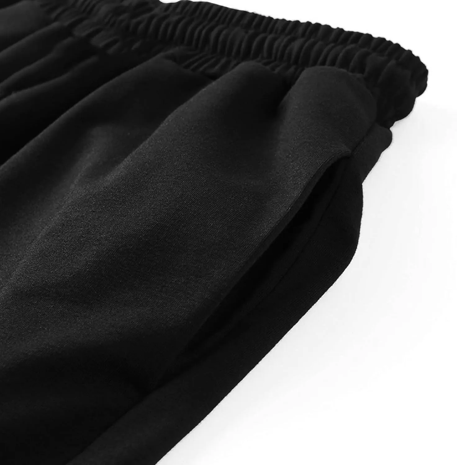 Miyaomn Women's Casual Baggy Sweatpants Elastic High Waisted Drawstring Workout Athletic Joggers Pants 2024 Fall with Pockets