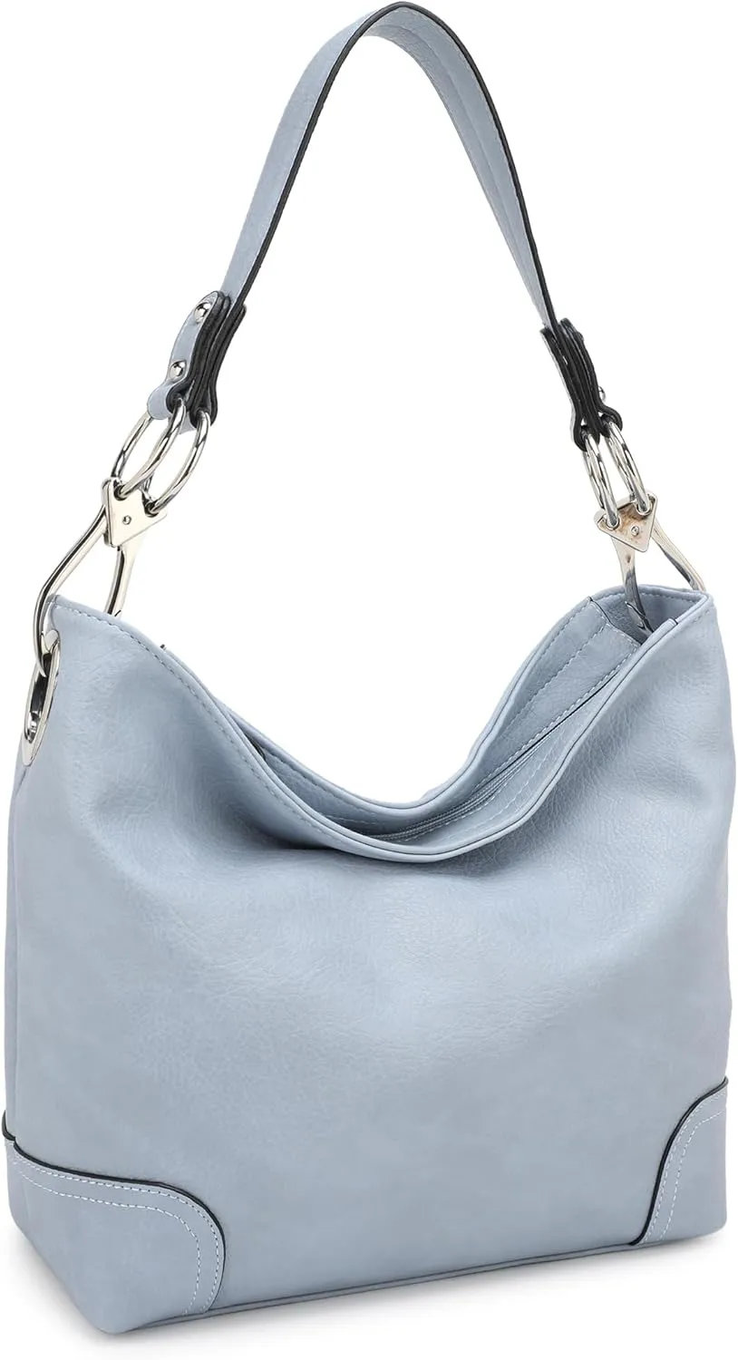 MKF Collection Hobo Purses for Women,Vegan Leather Handbag Slouchy Womens Shoulder bag – Fashion Top Handle Pocketbook