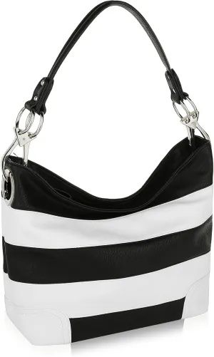 MKF Collection Hobo Purses for Women,Vegan Leather Handbag Slouchy Womens Shoulder bag – Fashion Top Handle Pocketbook