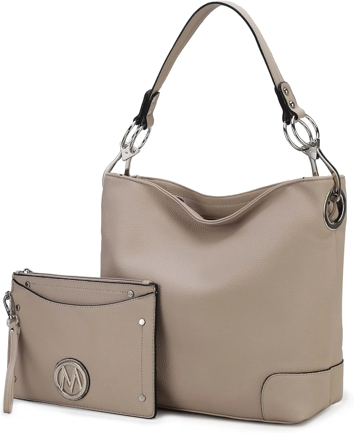 MKF Collection Hobo Purses for Women,Vegan Leather Handbag Slouchy Womens Shoulder bag – Fashion Top Handle Pocketbook