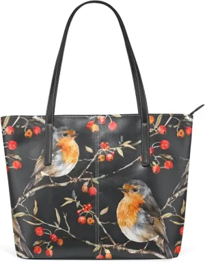 MNSRUU Tote Bag Pumpkin Rose Purses and Handbags