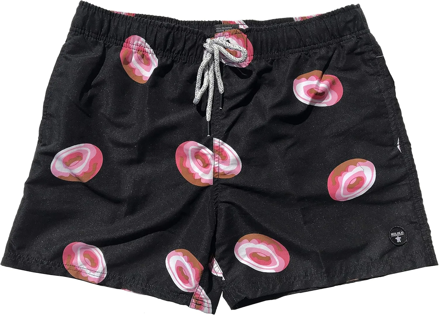 Molokai Mens Swim Trunks Quick Dry Elastic Waist Drawstring