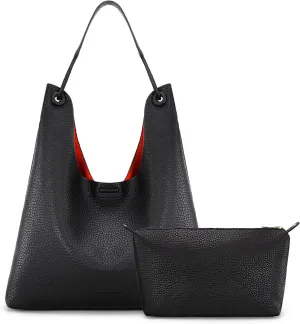 Montana West Hobo Bag for Women Shoulder Purse Handbags with Detachable Makeup Bag