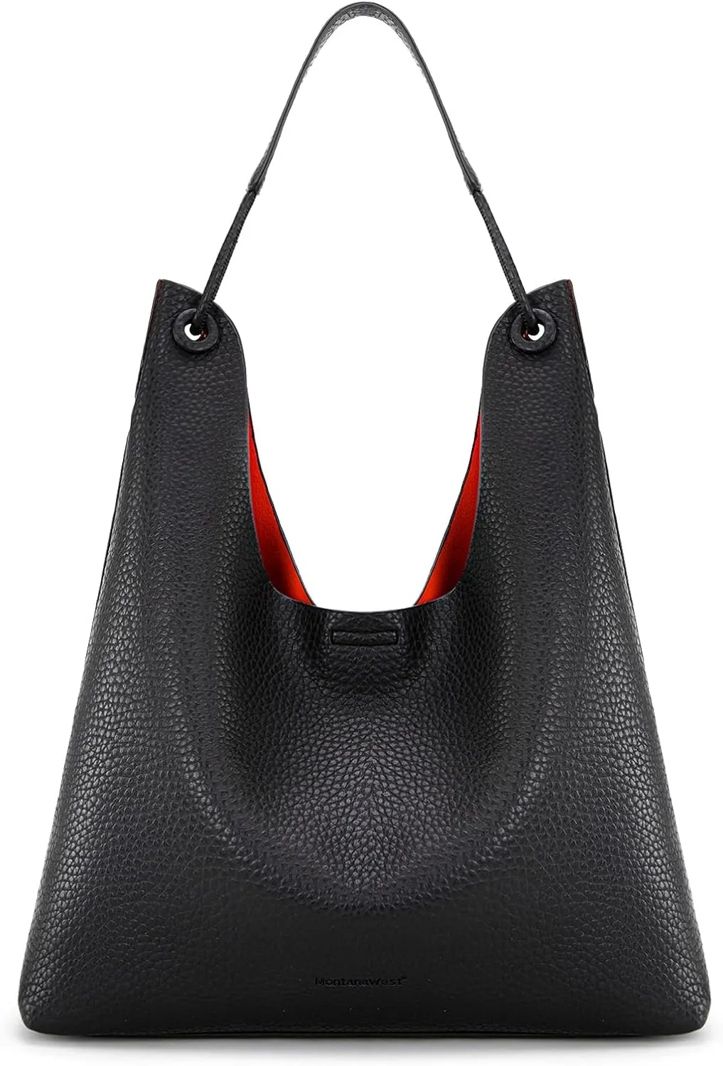 Montana West Hobo Bag for Women Shoulder Purse Handbags with Detachable Makeup Bag