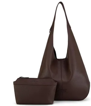 Montana West Hobo Bags Purse for Women Ultra Soft Foldable Shoulder Slouchy Handbags with Cosmetic bag