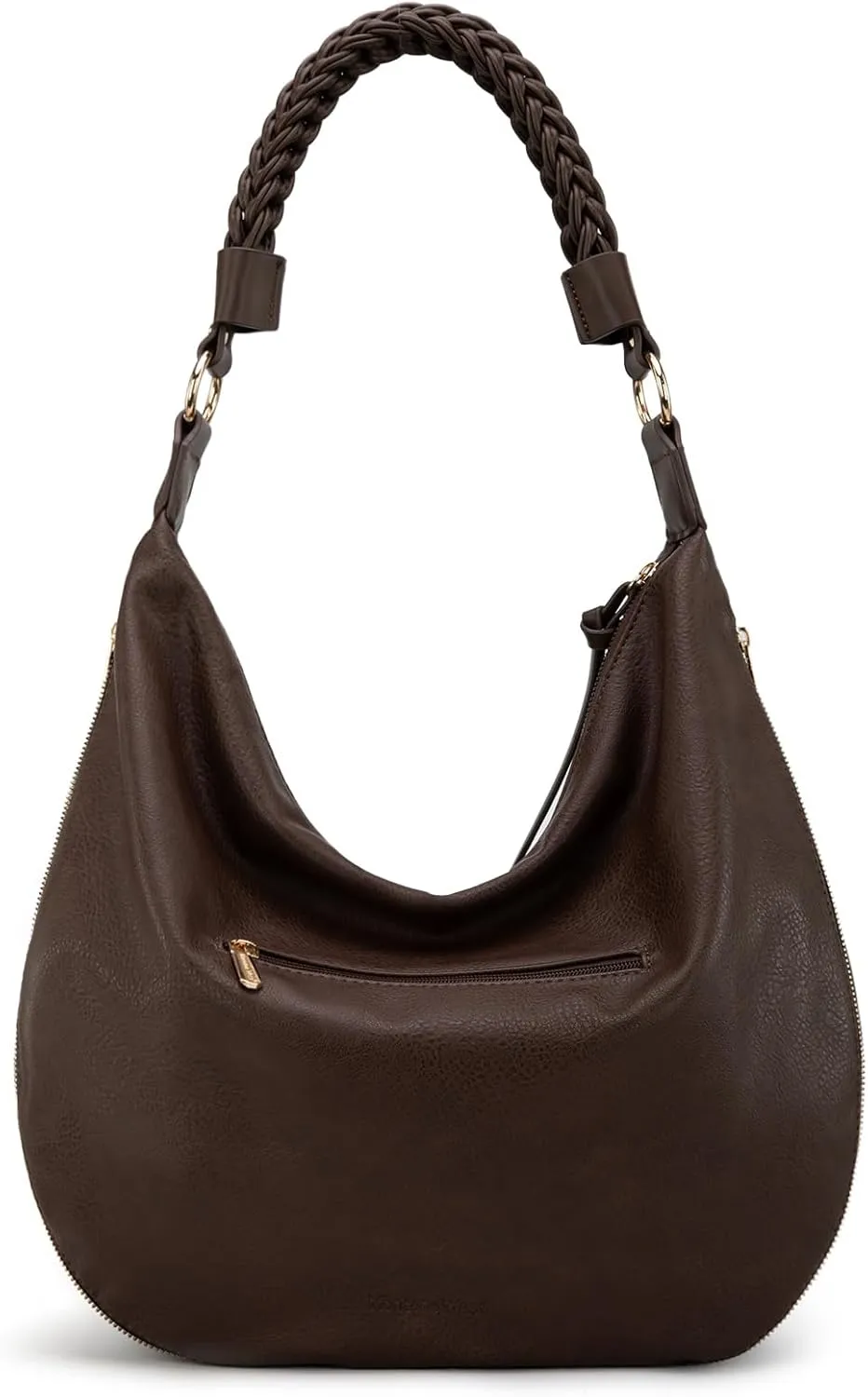 Montana West Large Hobo Bags for Women Slouchy Shoulder Purse Handbag with Zipper and Woven Handle