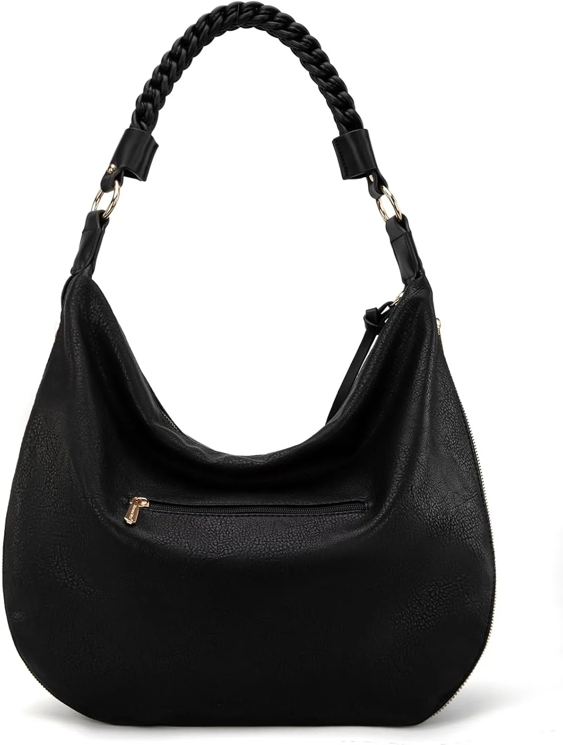 Montana West Large Hobo Bags for Women Slouchy Shoulder Purse Handbag with Zipper and Woven Handle