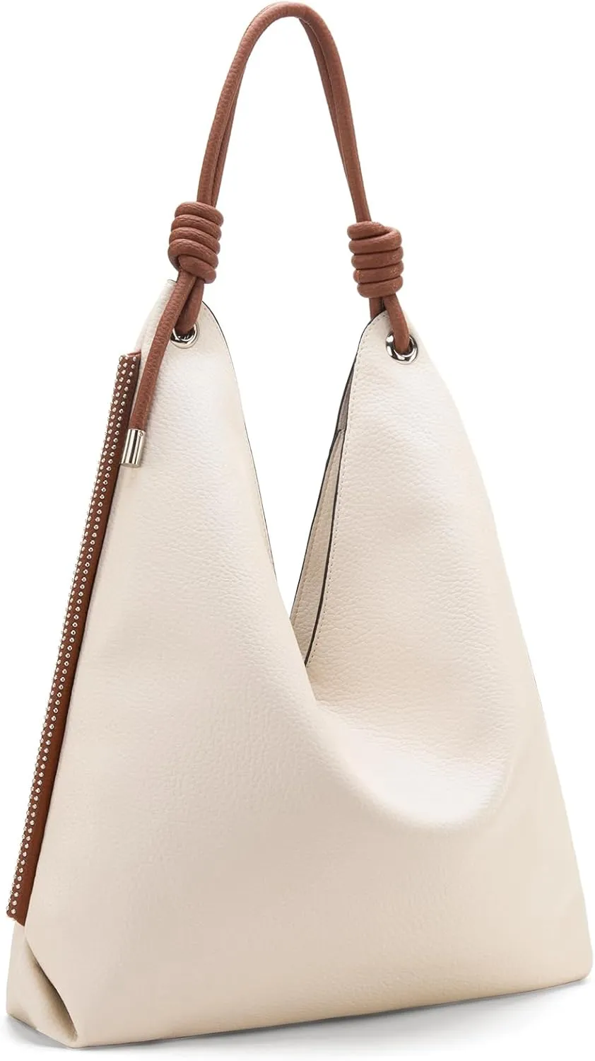 Montana West Large Hobo Shoulder Bag for Womens Knotted Slouchy Bag