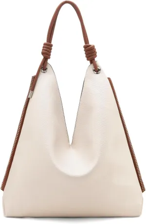 Montana West Large Hobo Shoulder Bag for Womens Knotted Slouchy Bag