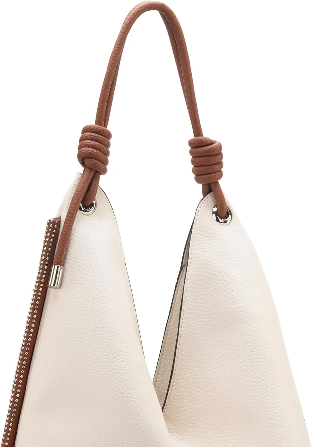 Montana West Large Hobo Shoulder Bag for Womens Knotted Slouchy Bag