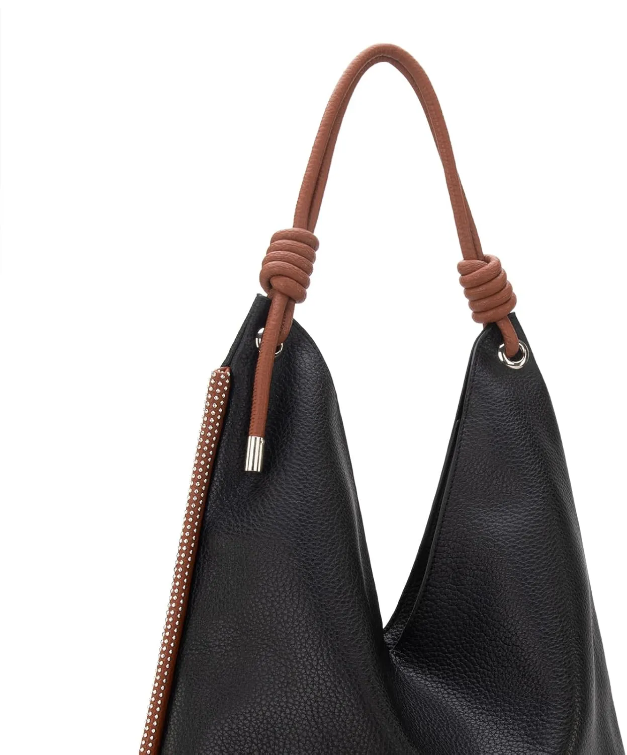 Montana West Large Hobo Shoulder Bag for Womens Knotted Slouchy Bag