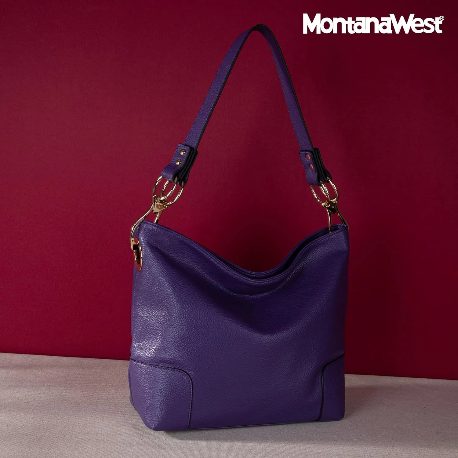 Montana West Medium Hobo Bags for Women Top Handle Satchel Shoulder Purse Bucket Handbag