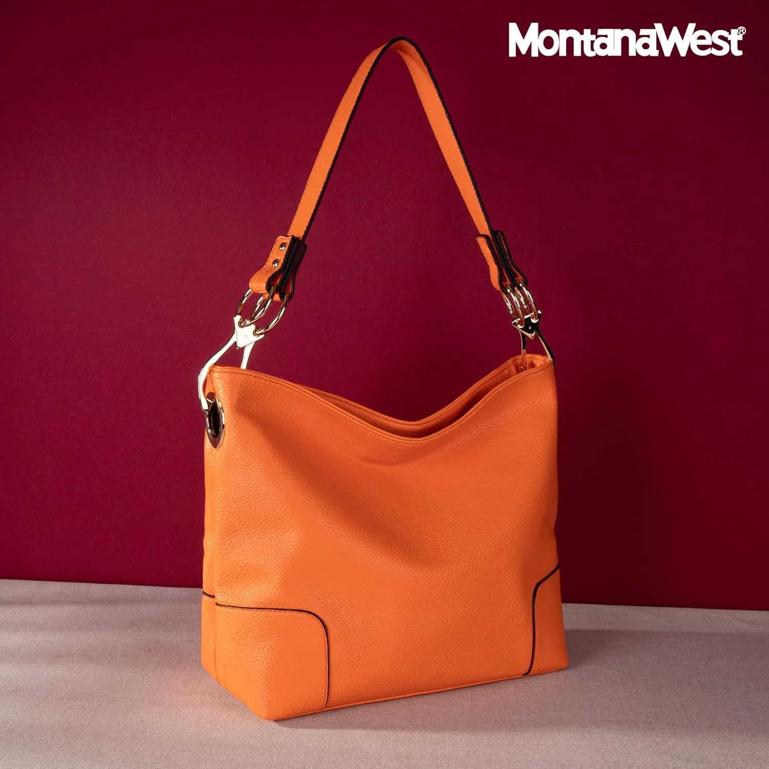 Montana West Medium Hobo Bags for Women Top Handle Satchel Shoulder Purse Bucket Handbag