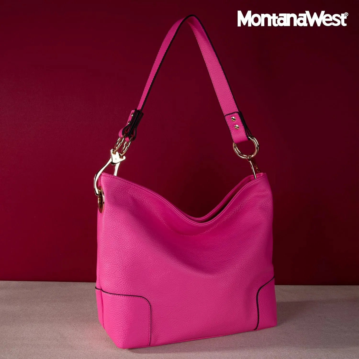 Montana West Medium Hobo Bags for Women Top Handle Satchel Shoulder Purse Bucket Handbag