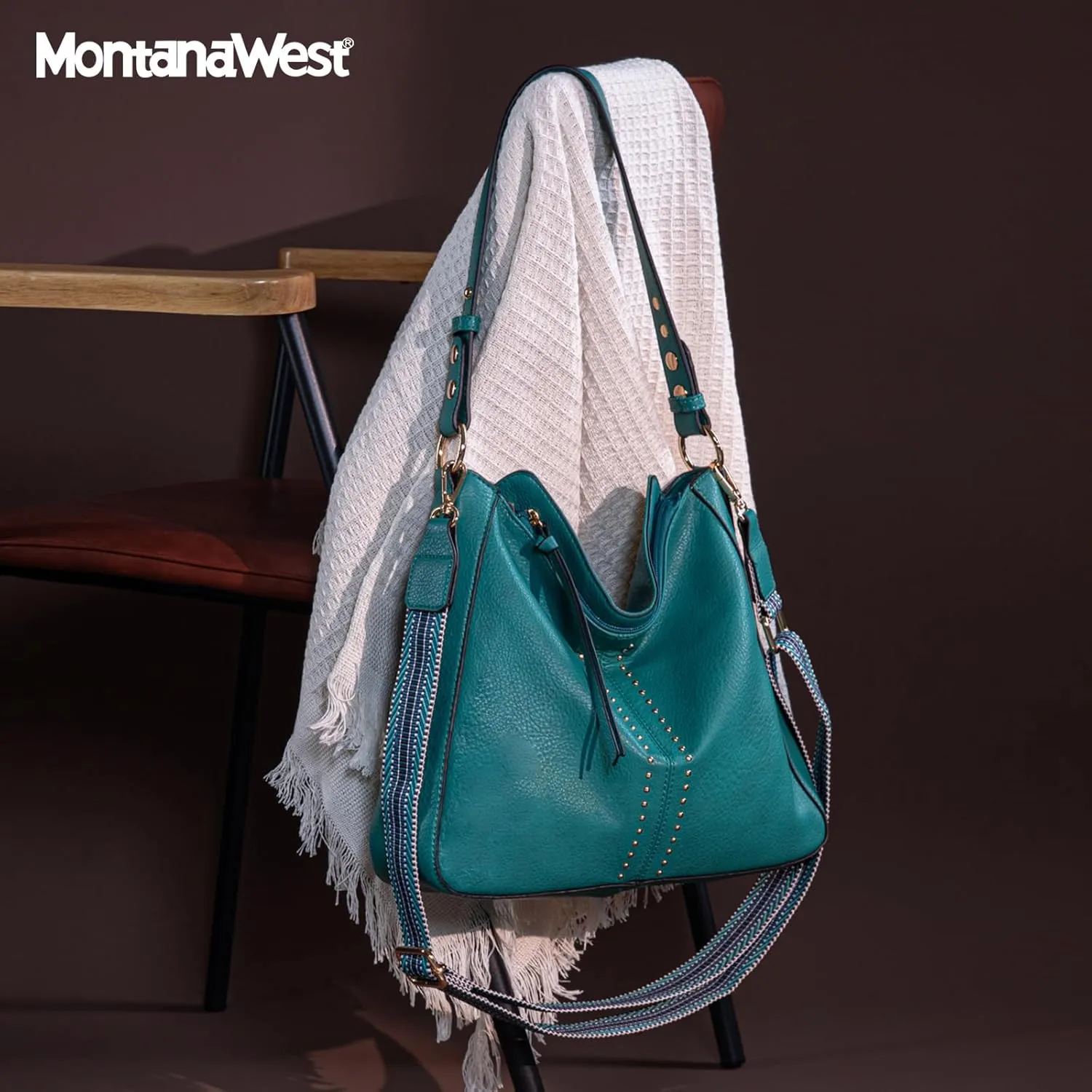 Montana West Medium Hobo Bags for Women Top Handle Satchel Shoulder Purse Bucket Handbag