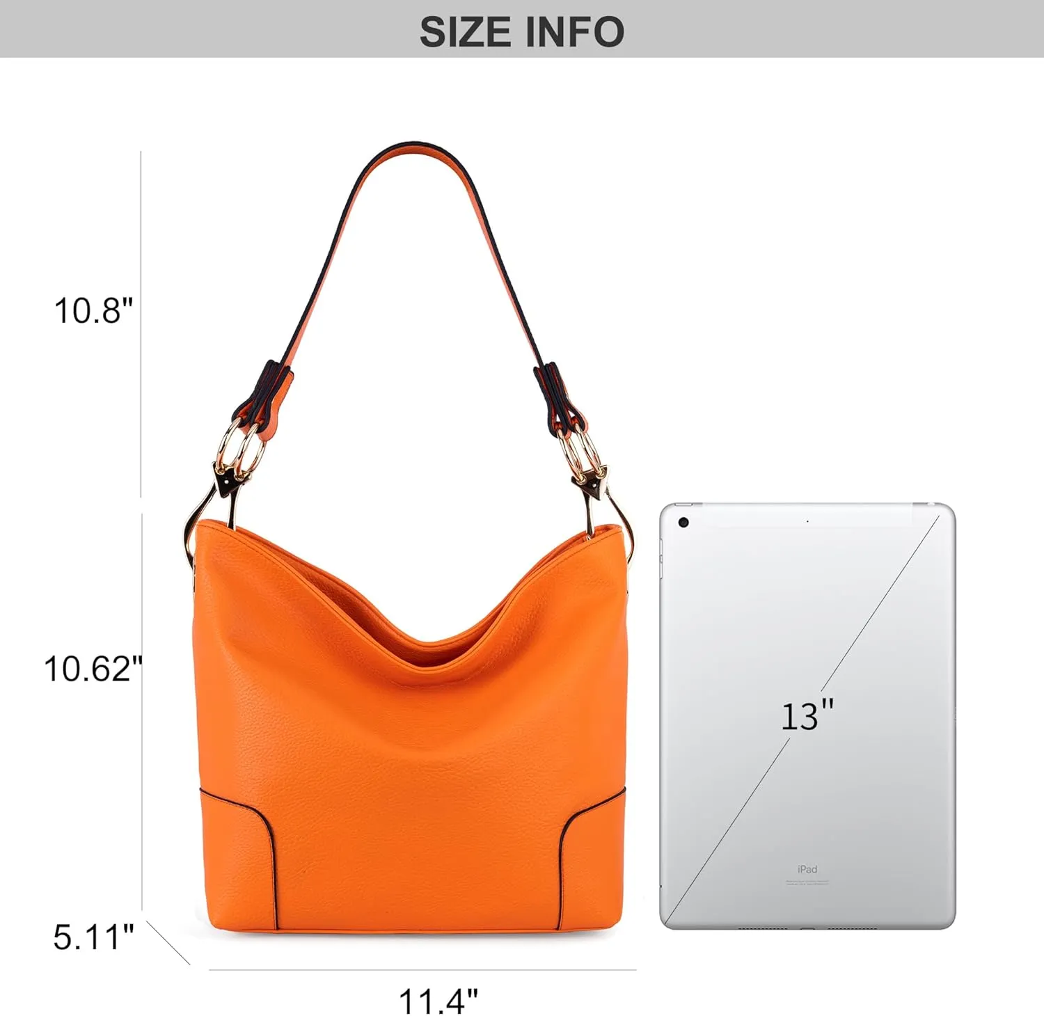 Montana West Medium Hobo Bags for Women Top Handle Satchel Shoulder Purse Bucket Handbag
