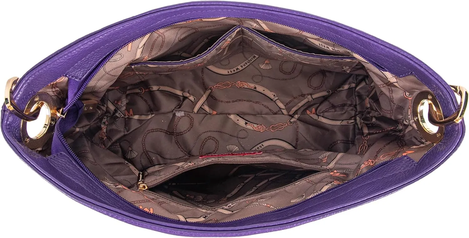 Montana West Medium Hobo Bags for Women Top Handle Satchel Shoulder Purse Bucket Handbag