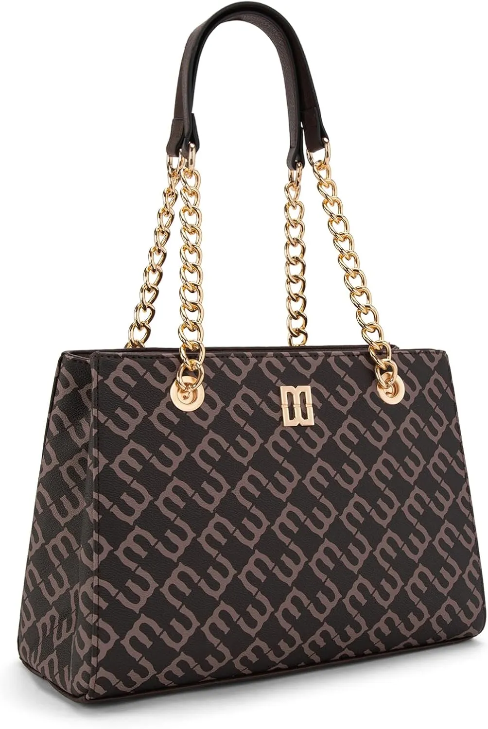 Montana West MEDIUM Tote Bag for Women Quilted Chain Handbags Shoulder Purse