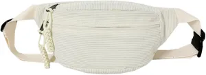Muloo Fashionable Corduroy Waist Bag for Women Stylish and Convenient Fanny Pack Chest Bags for Casual Outings, app. 34x15x11cm /13.38x5.9x4.33in, Beige