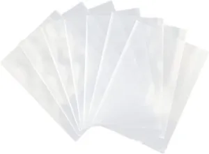 Multiple Sizes Clear Flat Poly Bags - 26x30 & (50 Bags) 3Mil Flat Open Top Plastic Packaging Packing | Flexible and Durable Plastic Bags | Low-Density Polyethylene (LDPE)