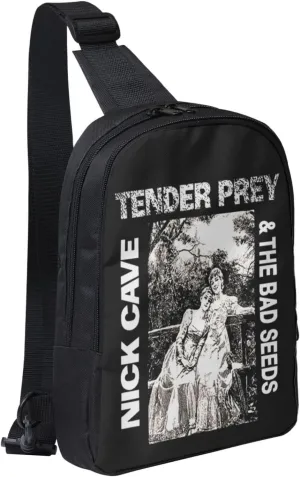 Nick Music Cave Crossbody Bag for Women Men Travel Small Shoulder Bags Waterproof Sling Backpack
