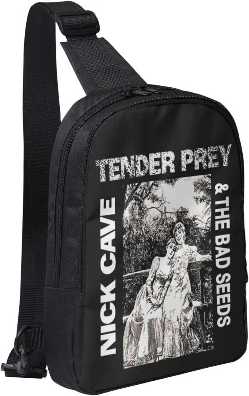 Nick Music Cave Crossbody Bag for Women Men Travel Small Shoulder Bags Waterproof Sling Backpack