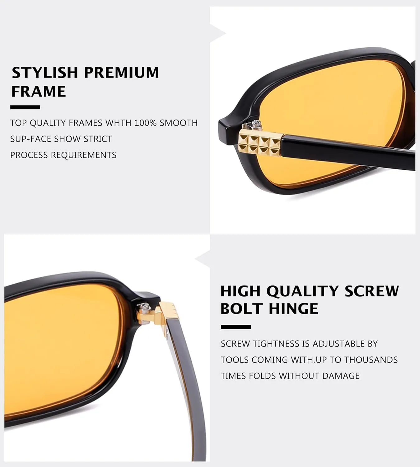 NULOOQ Retro Rectangular Sunglasses for Women, 90s Trendy Small Narrow Square Frame Sun Glasses