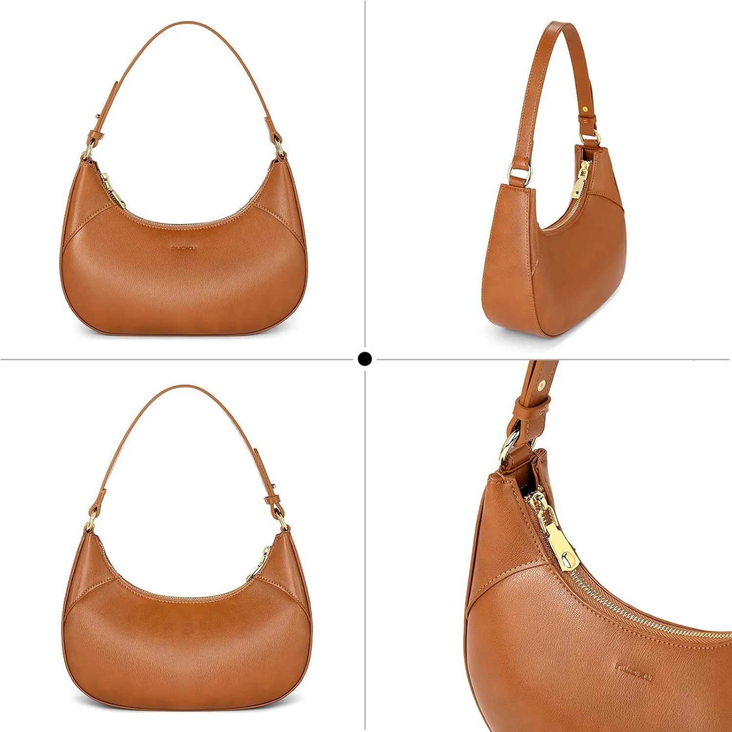 nuoku Hobo & Crescent Bags - Designer Handbags for Women