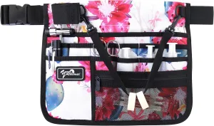 Nurse fanny pack,Fanny Pack for Basics Nurse, Nurse Belt Organizer Pouch, Nurse Fanny Pack for Work,Kit Practical Waist Bag for Nurses (YRHS-B-HUA-WAI), Large