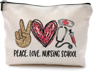Nurse Gifts for Women: Nurses' Makeup Bags With Zipper