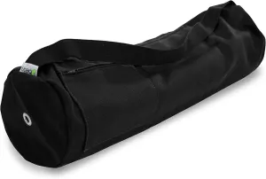 Organic Hemp Mat Bags - 8" round x 32" long - Easy Open Zipper - Extra Large - (fits Manduka   Jade) - Made in USA