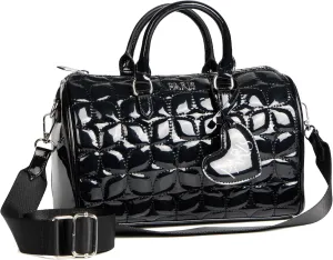 Paris Hilton York Barrel Purse Satchel Bag