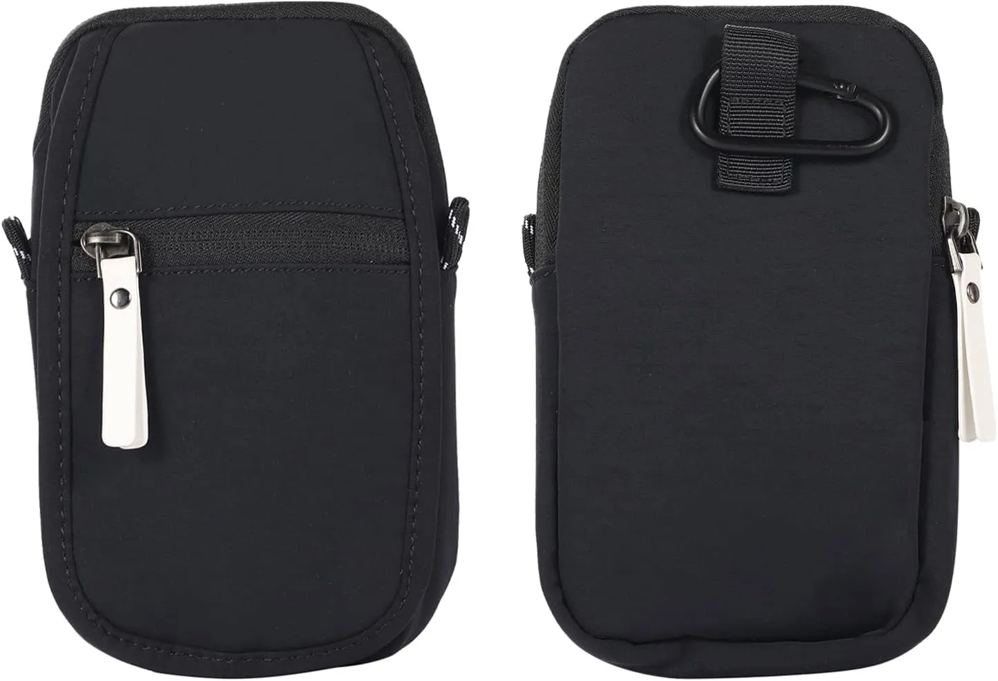 Phone Funny Pack Small Crossbody Bag Compatible with Men,Women Phone Purse Mini Messenger Bag Shoulder Bag Carry Bag Phone Holster(Black)