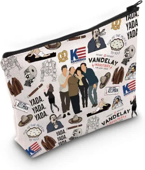 POFULL TV Show Inspired Gift Classic Sitcom Merchandise Fandom Lover Cosmetic Bag (SEINF Cosmetic Bag)