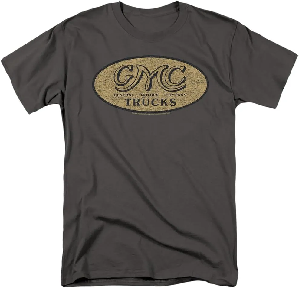 Popfunk Classic Gmc Vintage Oval Logo Unisex Adult T Shirt