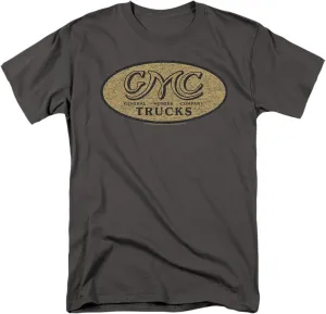 Popfunk Classic Gmc Vintage Oval Logo Unisex Adult T Shirt