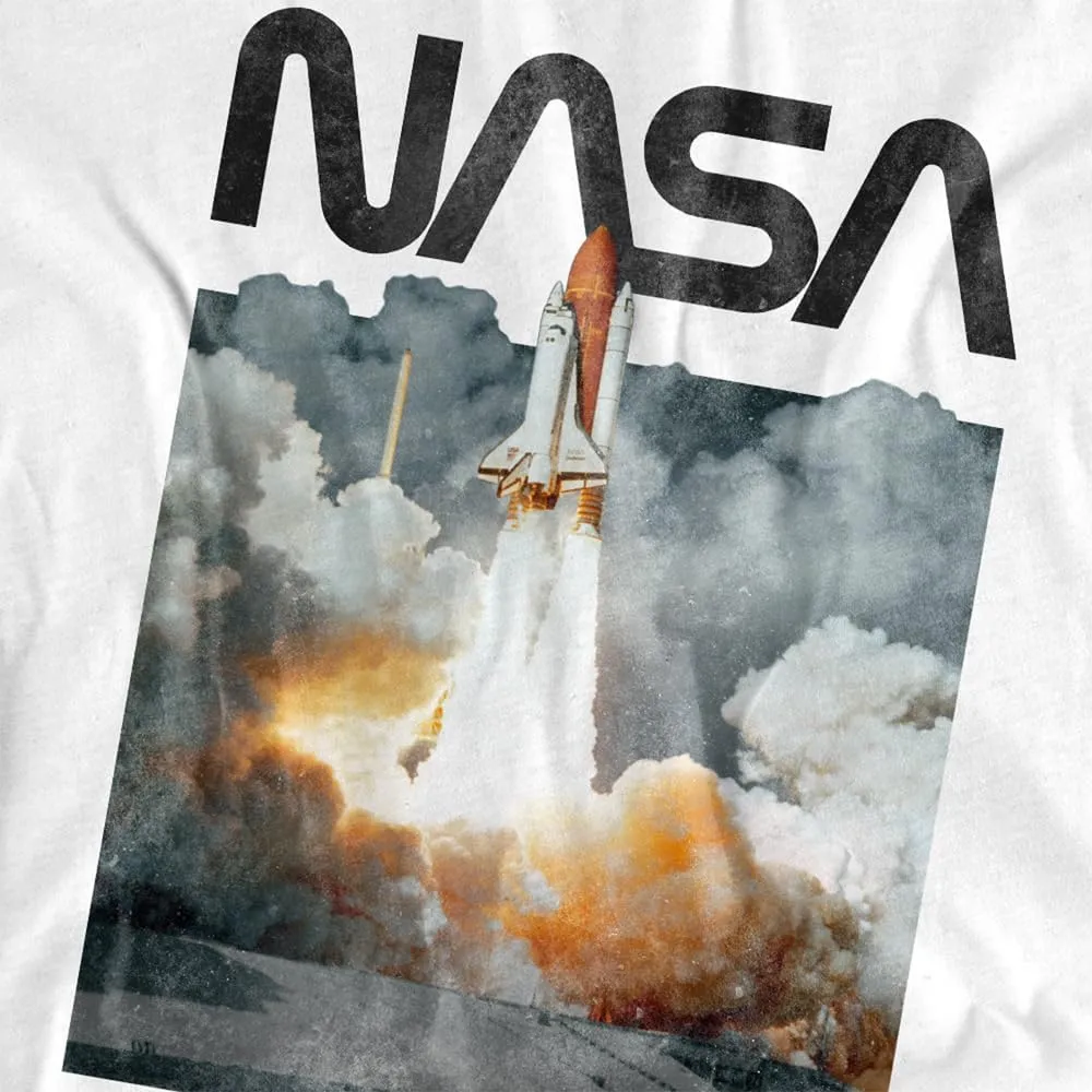 Popfunk Classic NASA Lift Off Unisex Adult T Shirt