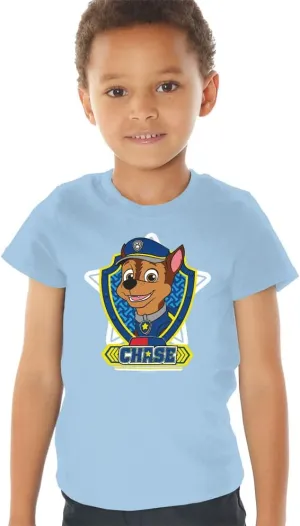 Popfunk Classic Paw Patrol Pup Shield Kids T-Shirt for Youth Toddler Boys and Girls Collection