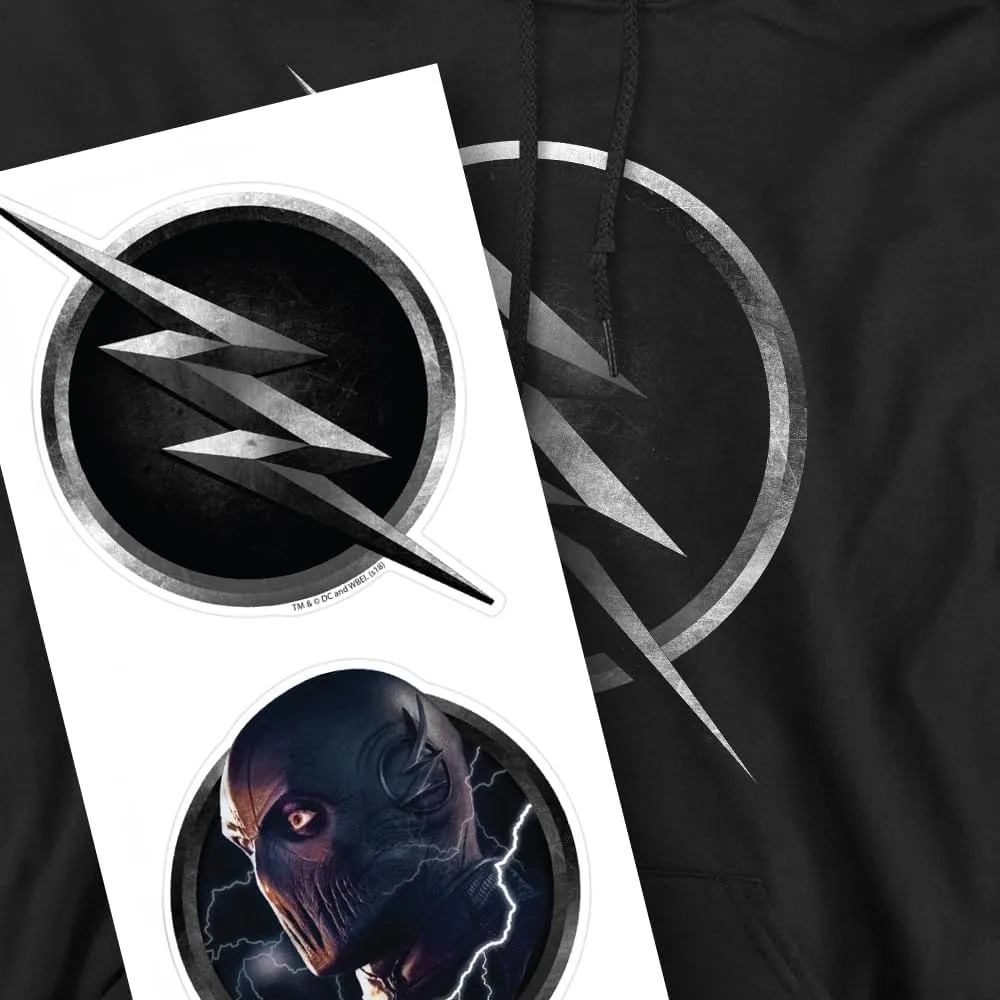 Popfunk Classic The Flash TV Series Logo Pull-Over Hoodie Sweatshirt