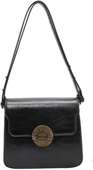 Popular small bags for women fashionable shoulder purses versatile simple retro crossbody small square handbags for women