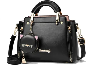 PORRASSO Women Handbag Cute Crossbody Bag Girl Top-Handle Bags Ladies Satchel Shoulder Bag