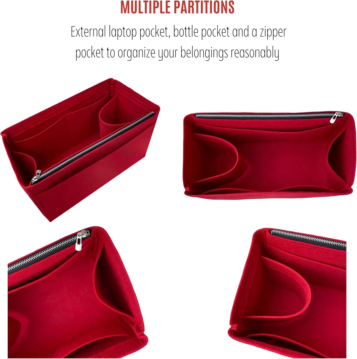 Premium Purse Organizer compatible with Lv Coussin Hobo MM Bag Organizer Insert - Handmade Purse Liner, Perfect fit Oval Shaped Hobo Insert (Geyser Blue, For Coussin Hobo MM)