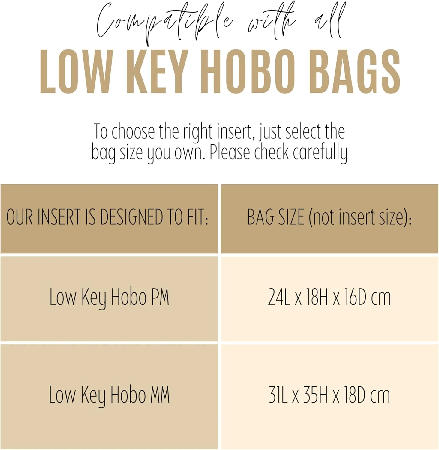 Premium Purse Organizer compatible with Lv Low Key Hobo MM Insert - Handmade Bag Organizer 2mm Thick, Perfect fit for PM/MM Cabas Tote (Green, For Low Key Hobo MM)