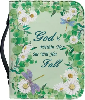 Pu Bible Cover for Women Portable Bible Bag and Totes with Internal Compartments